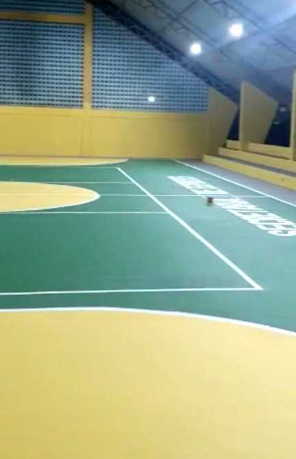 Camacã: Prefeitura faz manutenção de campos de futebol, pinturas em quadras e recebe jogos escolares